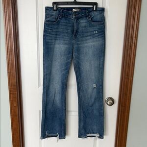 Kut Kelsey Fab Ankle Flare Jean, 6